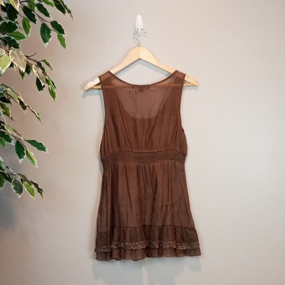 Forever 21 // Mauve Lacey Tank Top - Picture 2 of 4